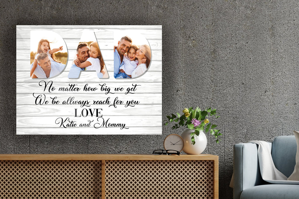 High quality acrylic design to gift dad.